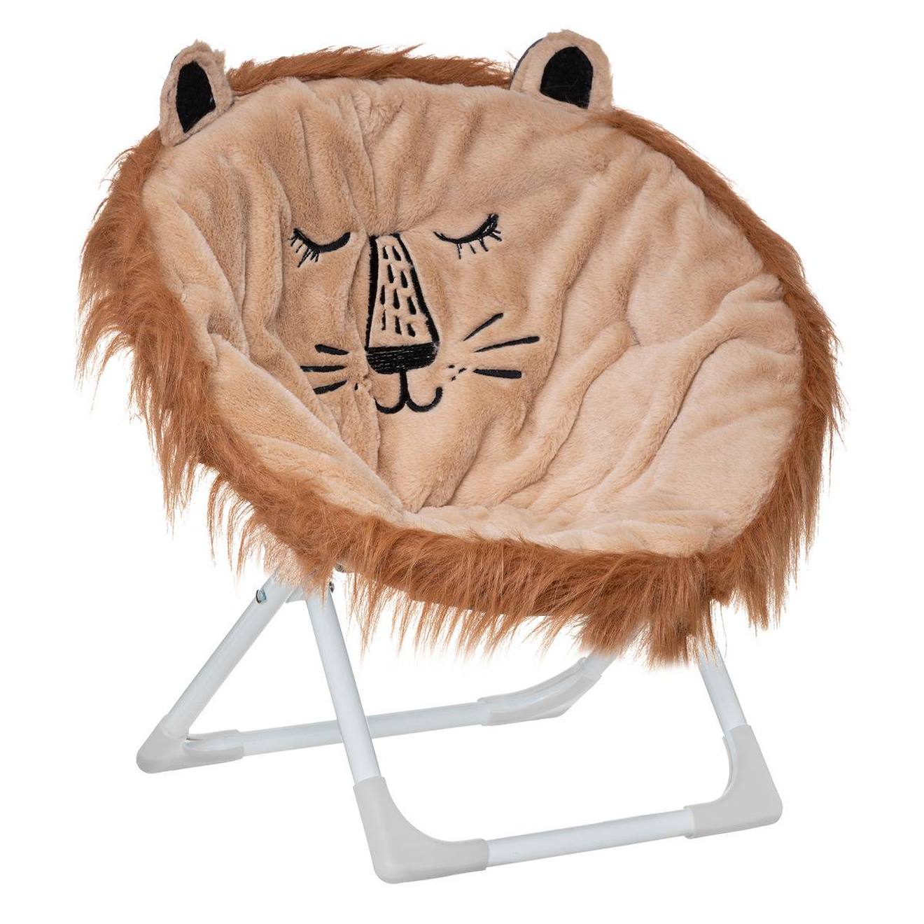 Fauteuil Pliant Lion - Falten Blanc