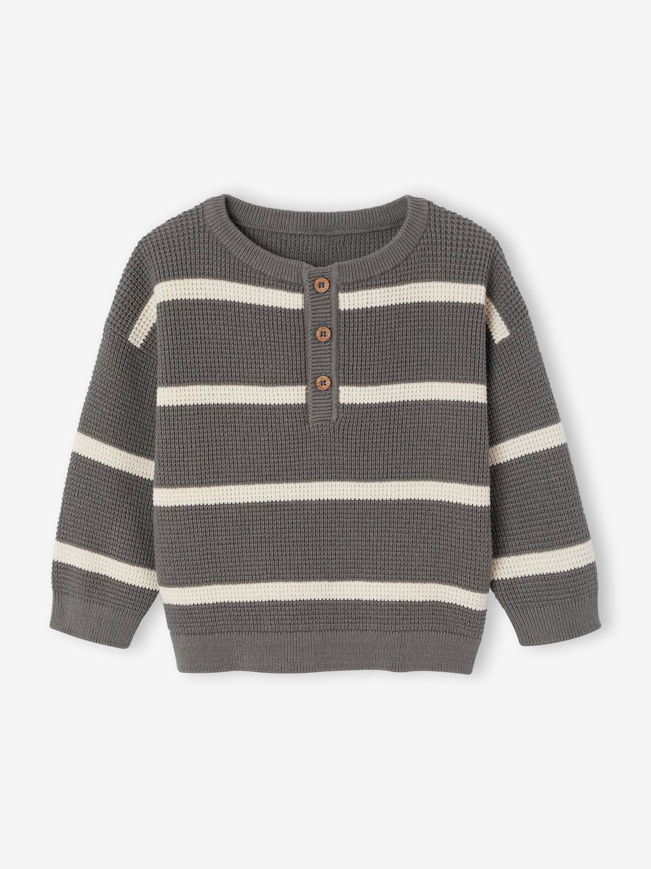 Pull bb manches longues vert de gris 18$