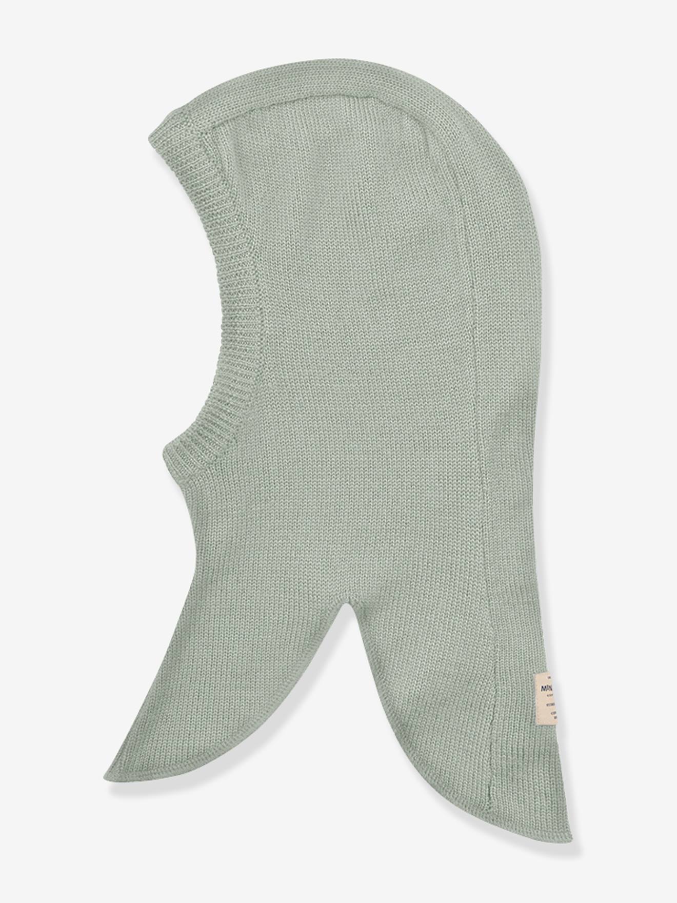 Cagoule légère en laine mérinos MATKEA enfant MINI A TURE gris ardoise