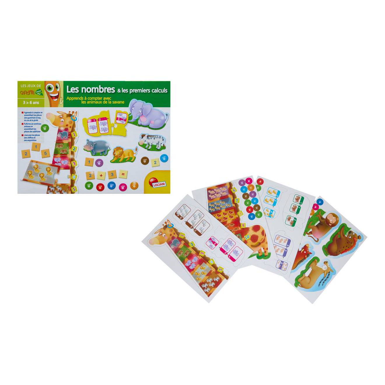 Jeu Éducatif Activités 3 - 6 Ans Assorti Modèle A