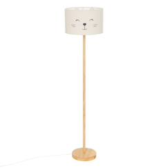 -Lampadaire abat-jout en tissu chat - felix