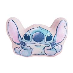 Linge de maison et décoration-Décoration-Matelas de sol, coussin-Futon-Coussin forme imprimé 100% polyester, disney home stitch cutie