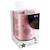 Veilleuse à pile push h.13cm métal Blanc calèche+Blanc coeur+Blanc étoile+Blanc nuage+Gris étoiles+Gris nuage+Rose calèche+Rose coeur 2 - vertbaudet enfant 