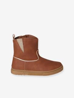 Chaussures-Boots fille zippées