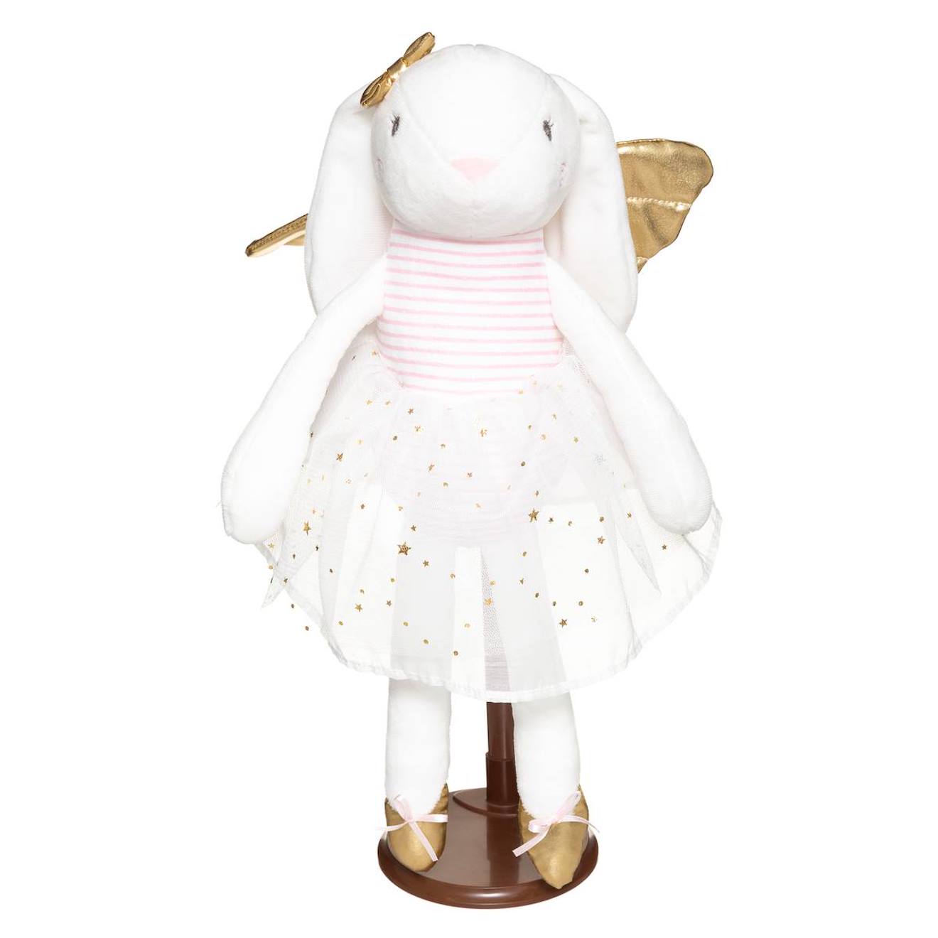 Peluche Lapin Glitter - Zoé Blanc