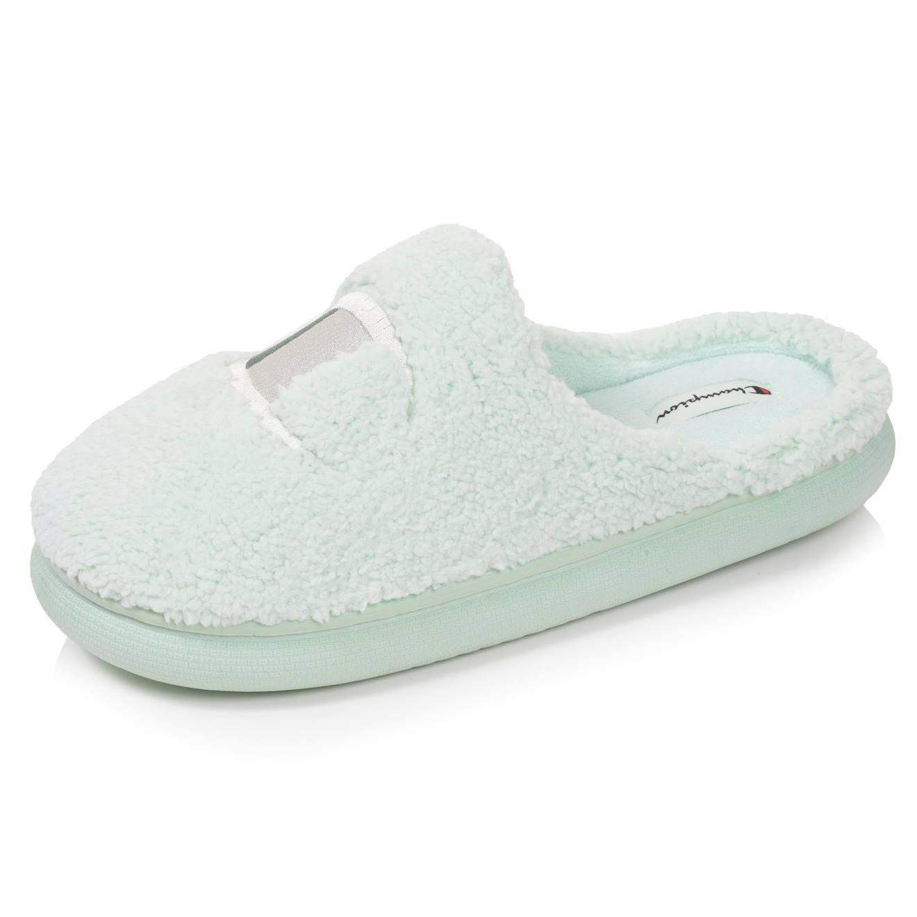 Chaussons Mules Sherpa Styl Et Chaud Confort Douillets Et Moelleux Vert Deau 23$