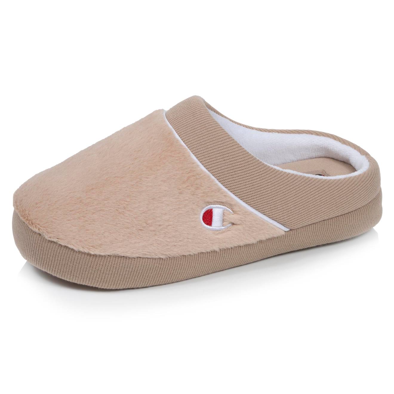 Chaussons Mules Immitation Fourure Doux Pantoufle Confortable Lavable Beige 19$