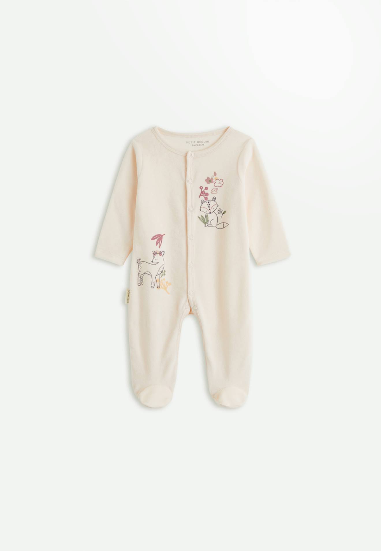 Pyjama Bb En Velours Elisa Rose 15$