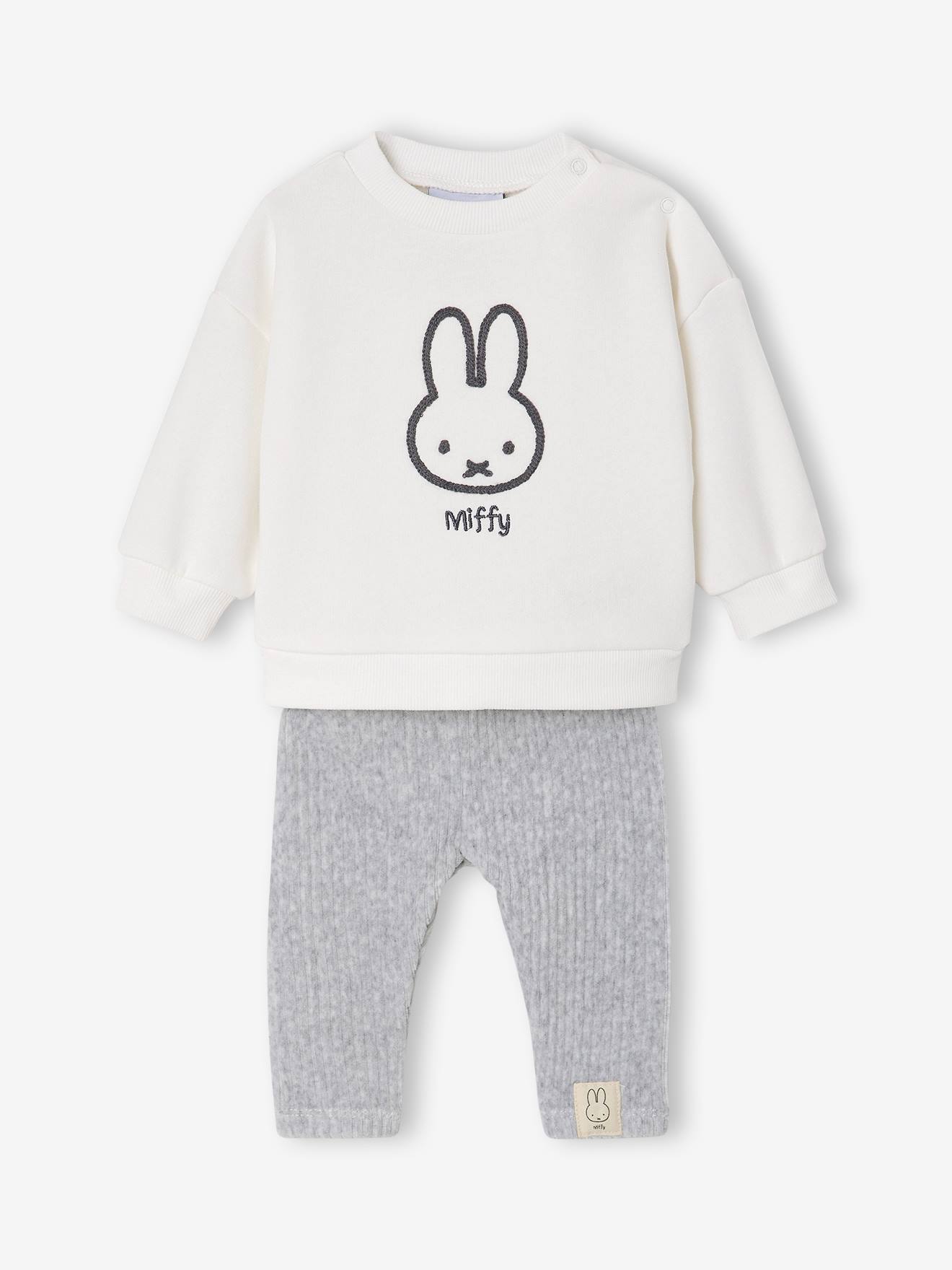 Ensemble bb Miffy gris chin 28$