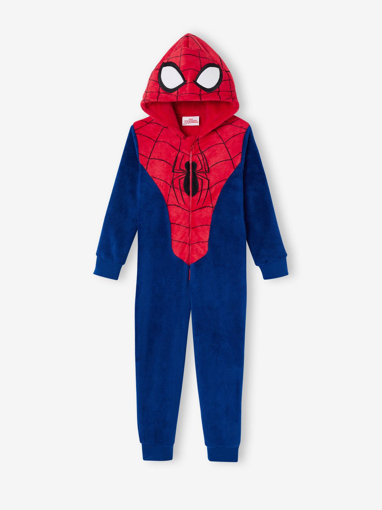 Combinaison pyjama Spiderman garçon rouge