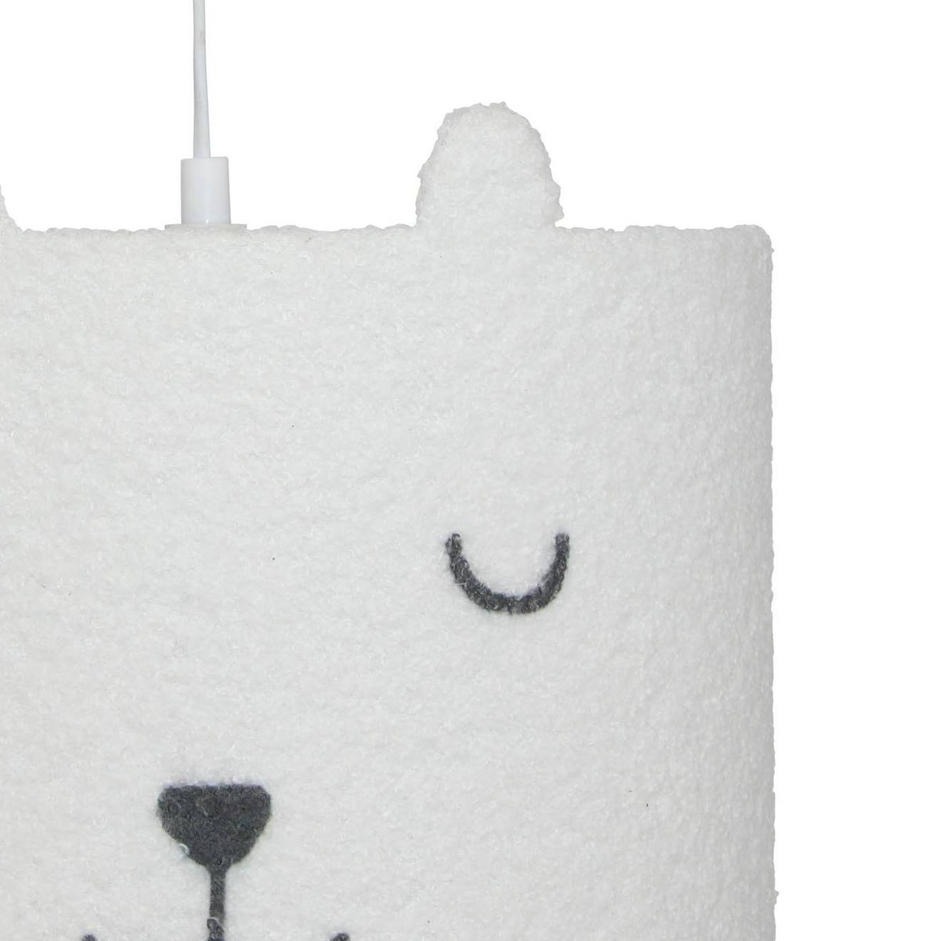Suspension Bouclette Motif Animal - Toxey Blanc (Atmosphera) - Image 2