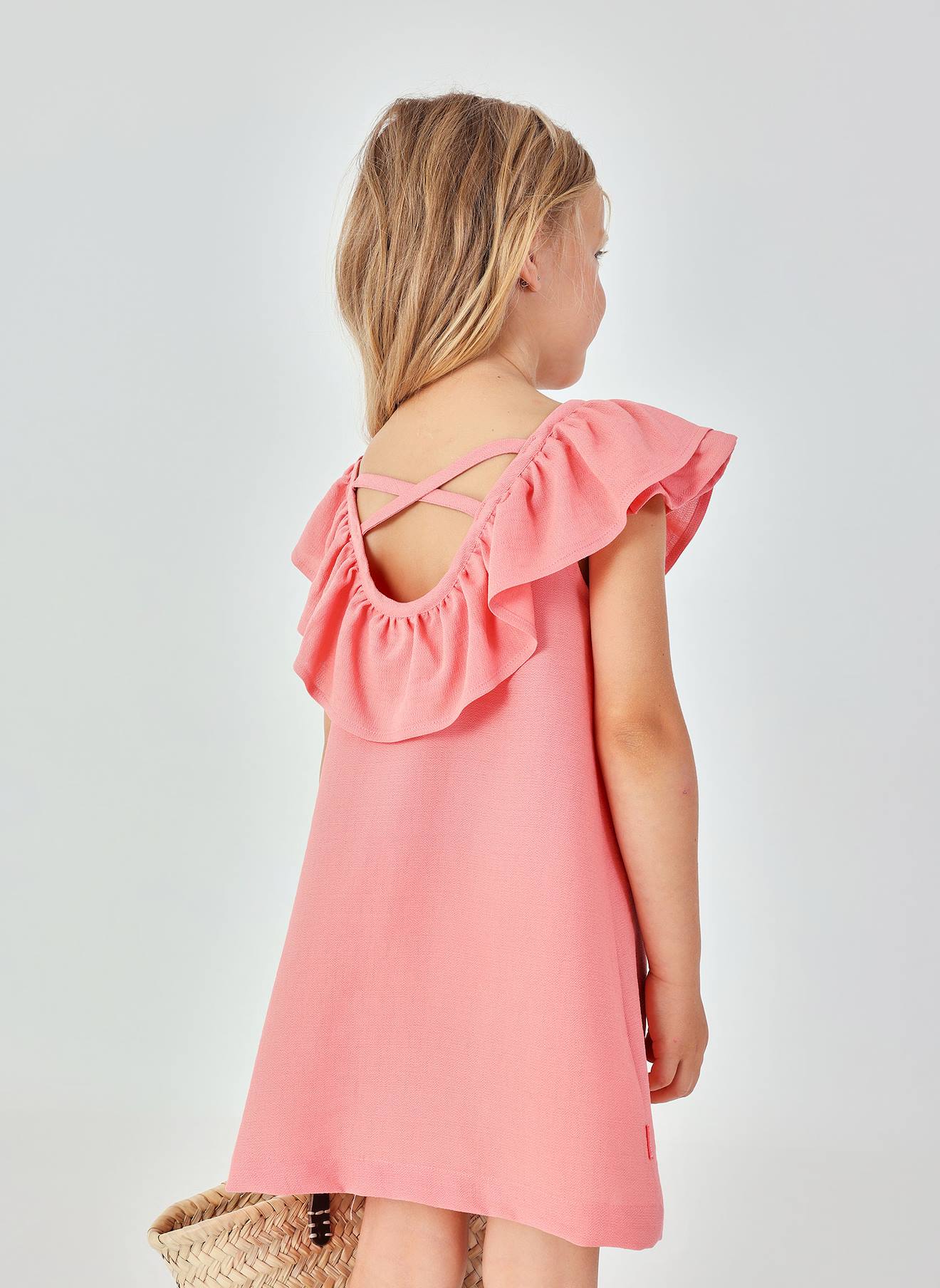 Robe En Lin Rose 24$