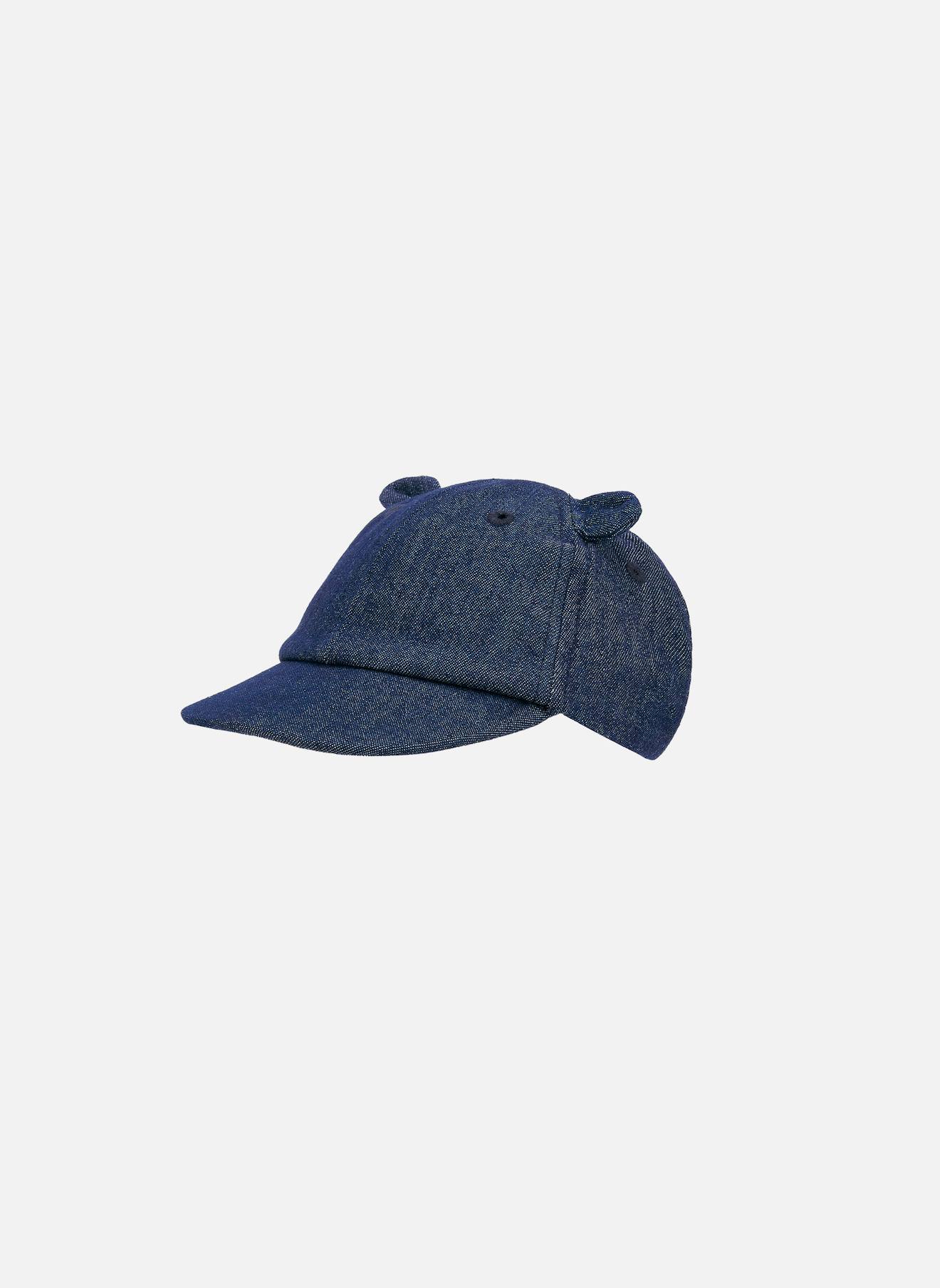 Casquette Bb Avec Oreilles Bleu 13€