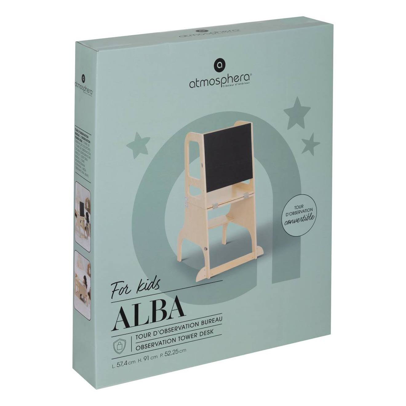 Tour D'observation 3 En 1 Enfant - Alba Beige (Atmosphera) - Image 2