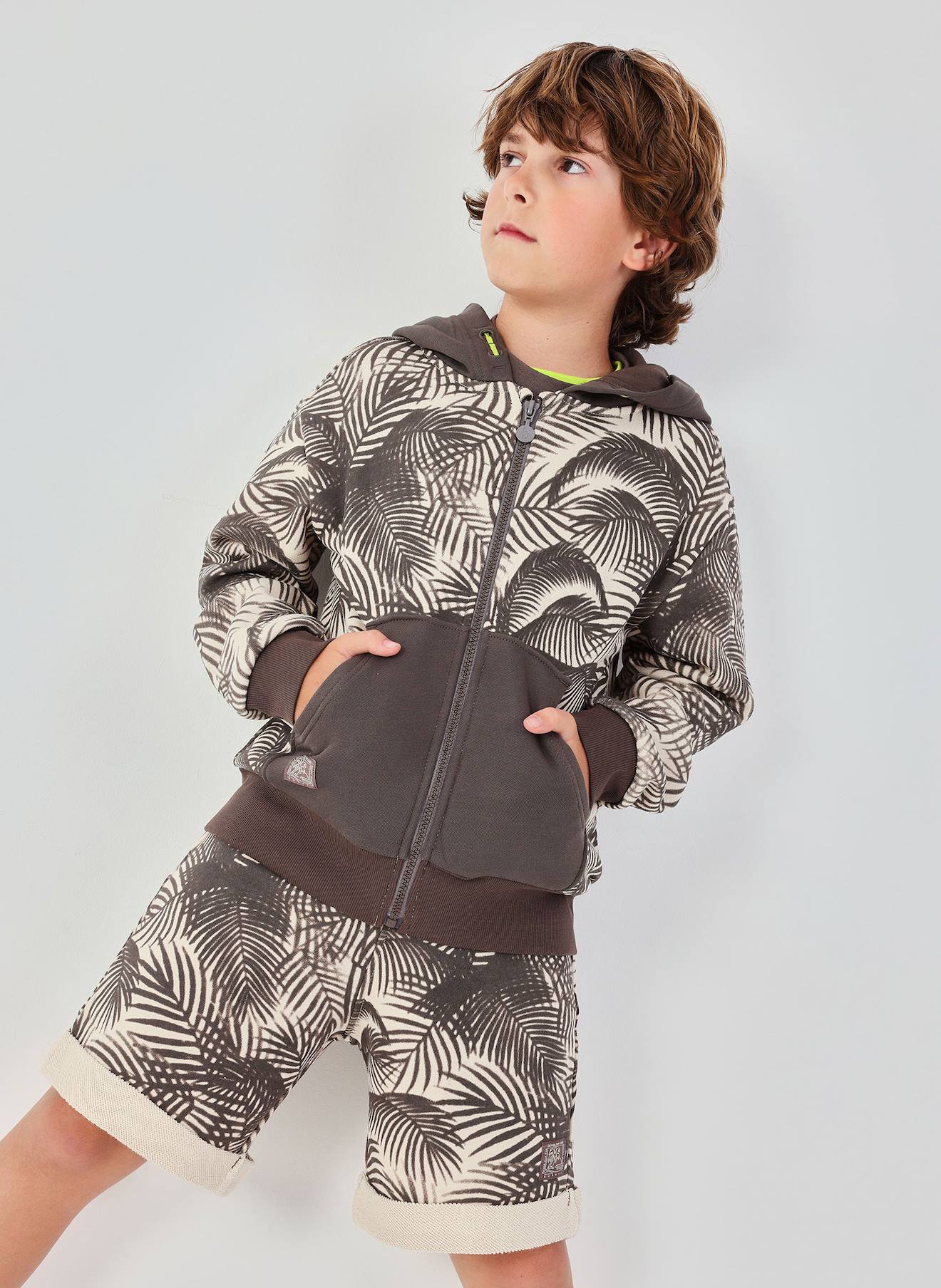 Sweat Capuche Garon Multicolore 19 €