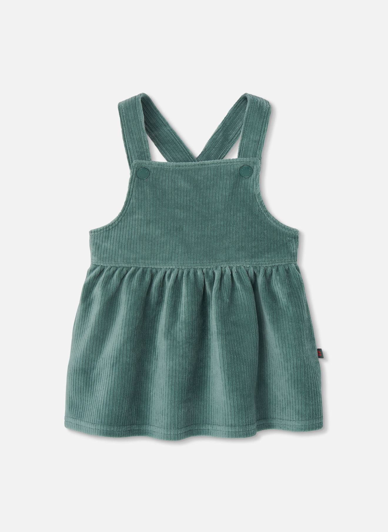 Robe Chasuble Bretelles Croises Vert 36$