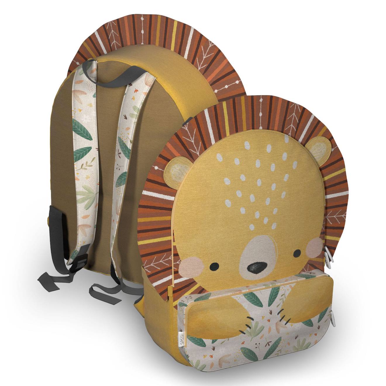 Sac À Dos Enfant Format A4 Jaune