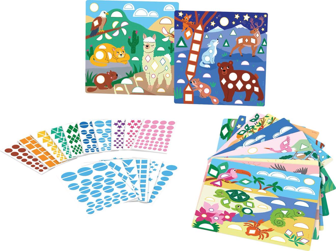 Activités De Gommettes Animaux Multi-coloured (Maped) - Image 2