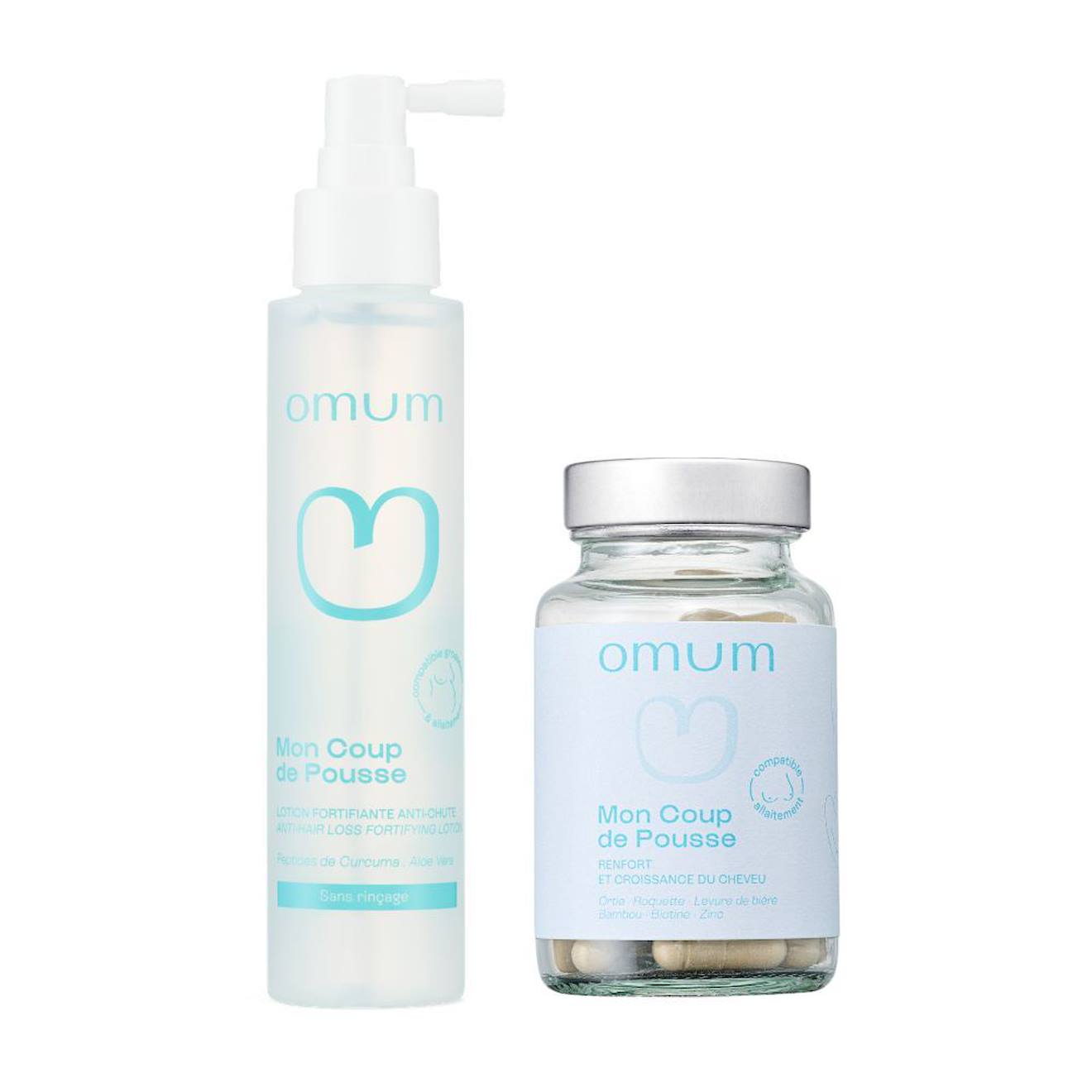 Duo In & Out Traitement Anti Chute Cheveux Renfort Et Pousse Lotion 100 Ml + Complément 60 Gélules 1 Mois Multicolore