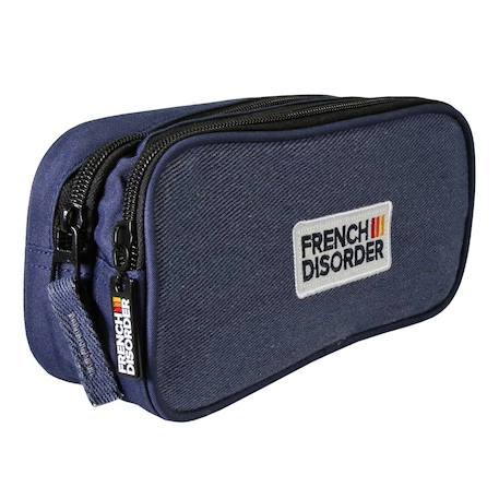 Fille-Accessoires-Fourniture scolaire-Trousse-Trousse rectangulaire mixte denim
