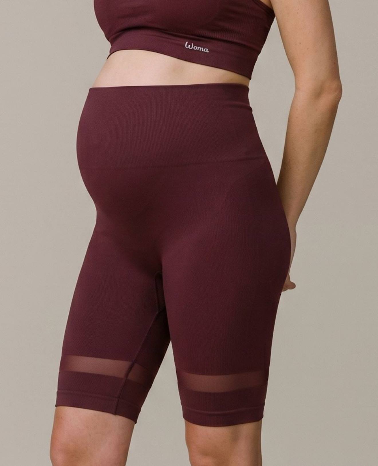 Cycliste De Sport Et De Grossesse Woma Bleu Prune 40$