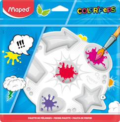 -Palette de peinture en plastique