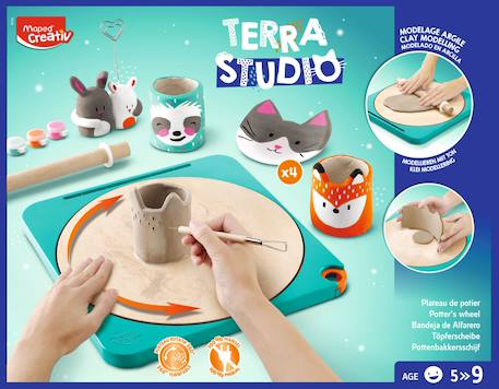 Kit atelier de poterie Multi-coloured 4 - vertbaudet enfant 