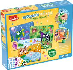 Jouet-Activités artistiques et musicales-Coffret de gommettes pour enfants