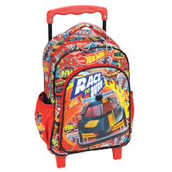 -Cartable à roulettes garçon hot wheels race to win