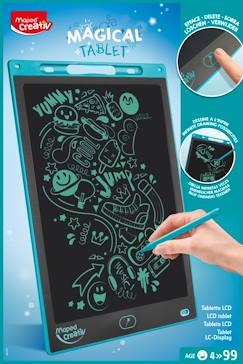 Jouet-Activités artistiques et musicales-Tablette magique lcd stylet grand écran