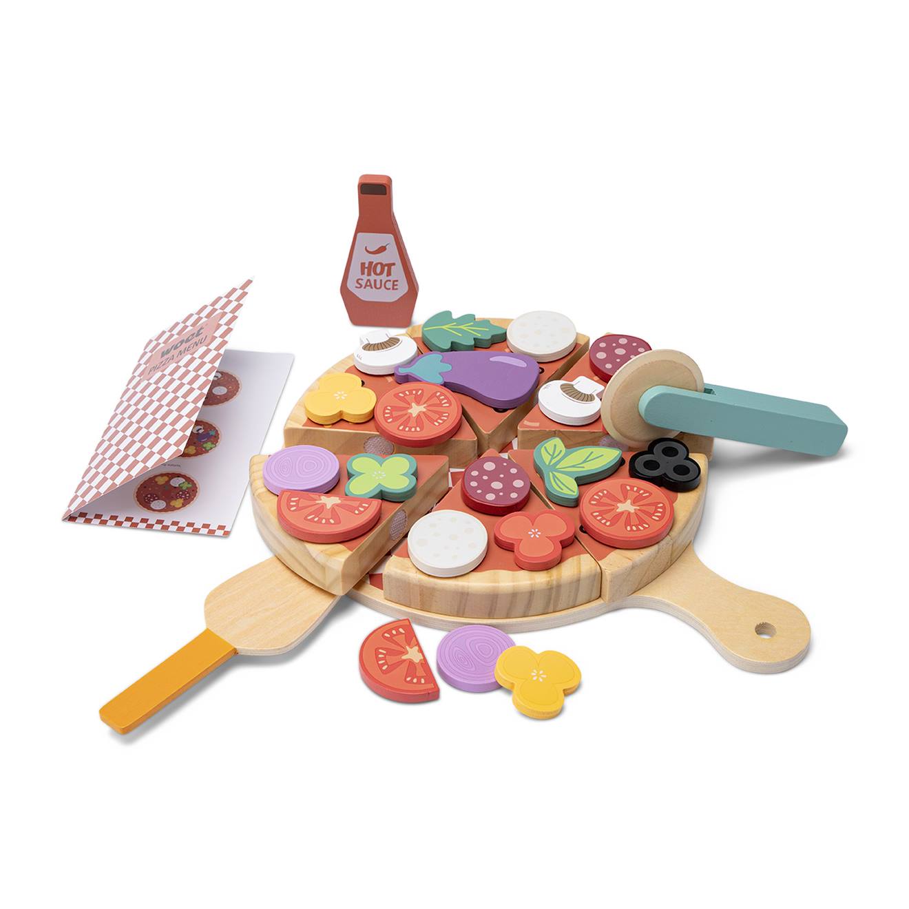 Ensemble Pizza Pour Jouer Beige