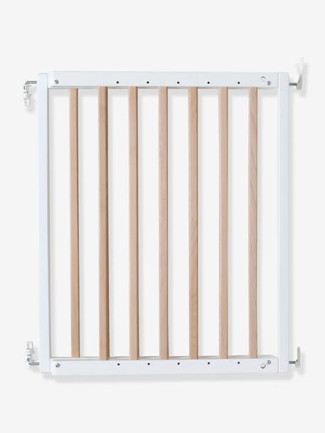 Vertbaudet - Barrière de sécurité enfant en bois naturel/blanc