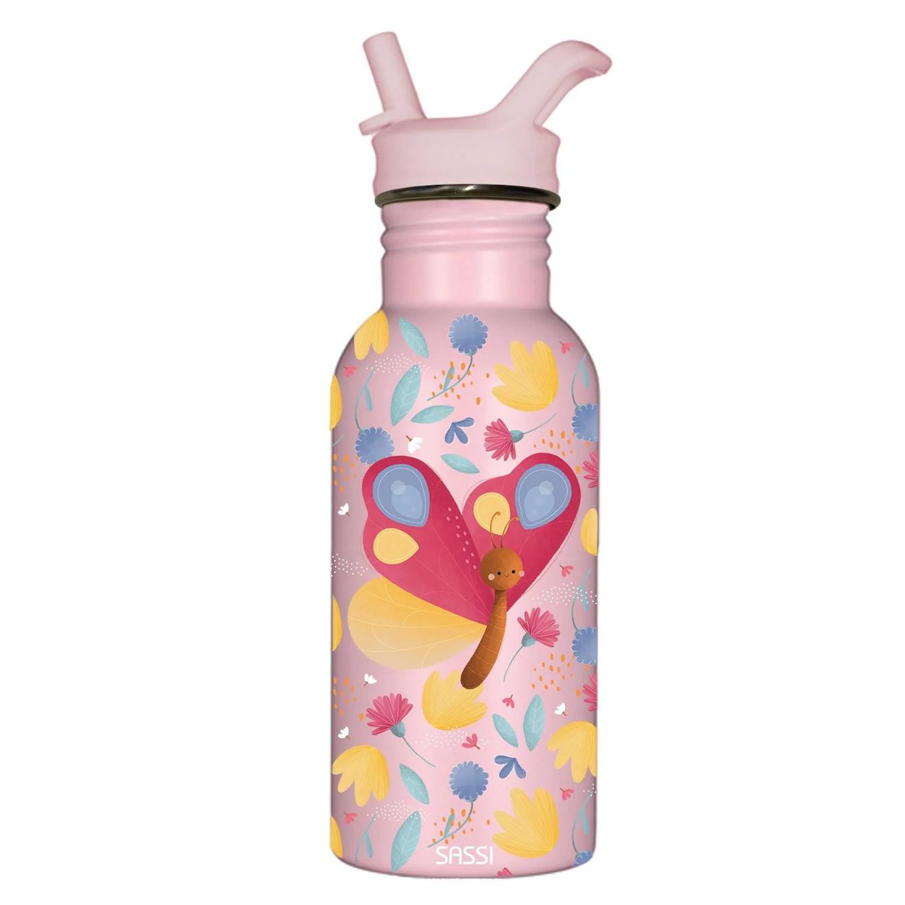 Bouteille En Inox 500 Ml Rose