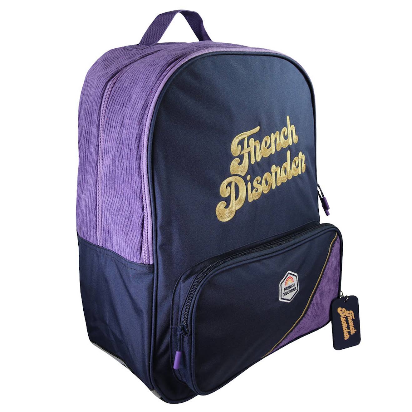 Sac À Dos Fille Colorblock Violet