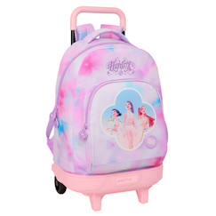-Cartable à roulettes fille kpop demon hunters 1 compartiment