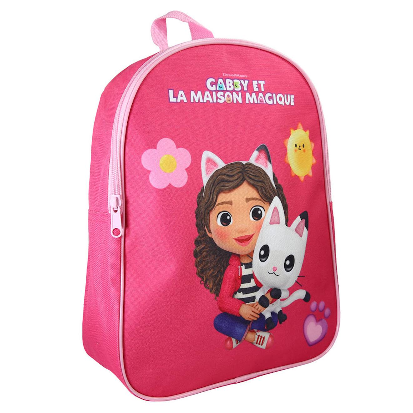 Sac Dos Maternelle Fille Gabbys Dollhouse Gabby Et La Maison Magique Rose 15$