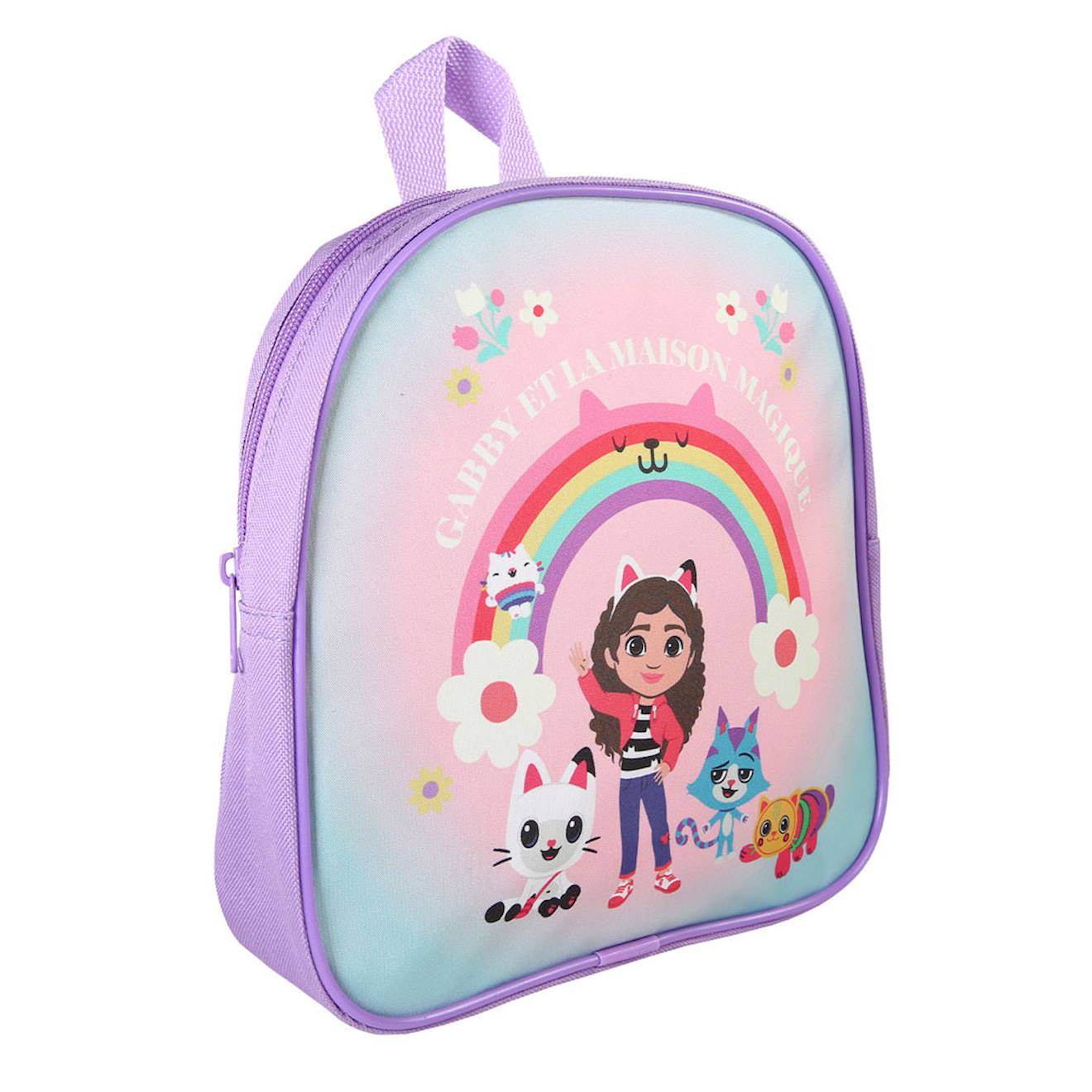 Sac À Dos Maternelle Fille Gabby's Dollhouse Gabby Et La Maison Magique Violet