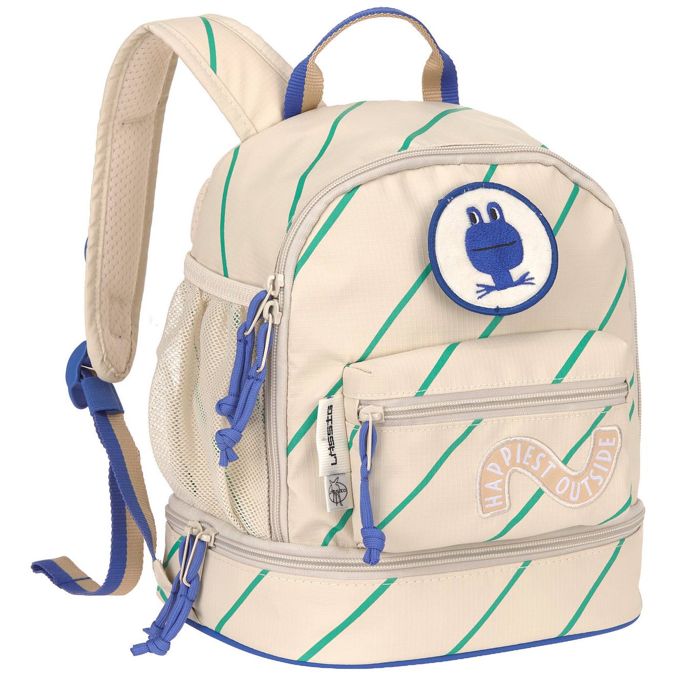 Mini Sac À Dos Bébé Happy Trails Grenouille (24,5x27 Cm) Multicolore