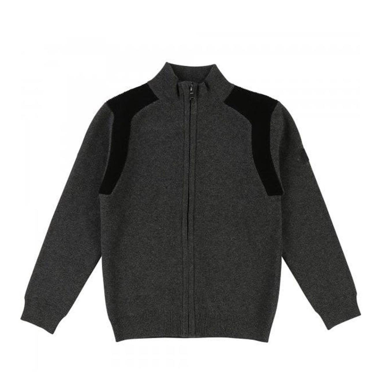 Pull Enfant En Coton Gris Noir 59 €