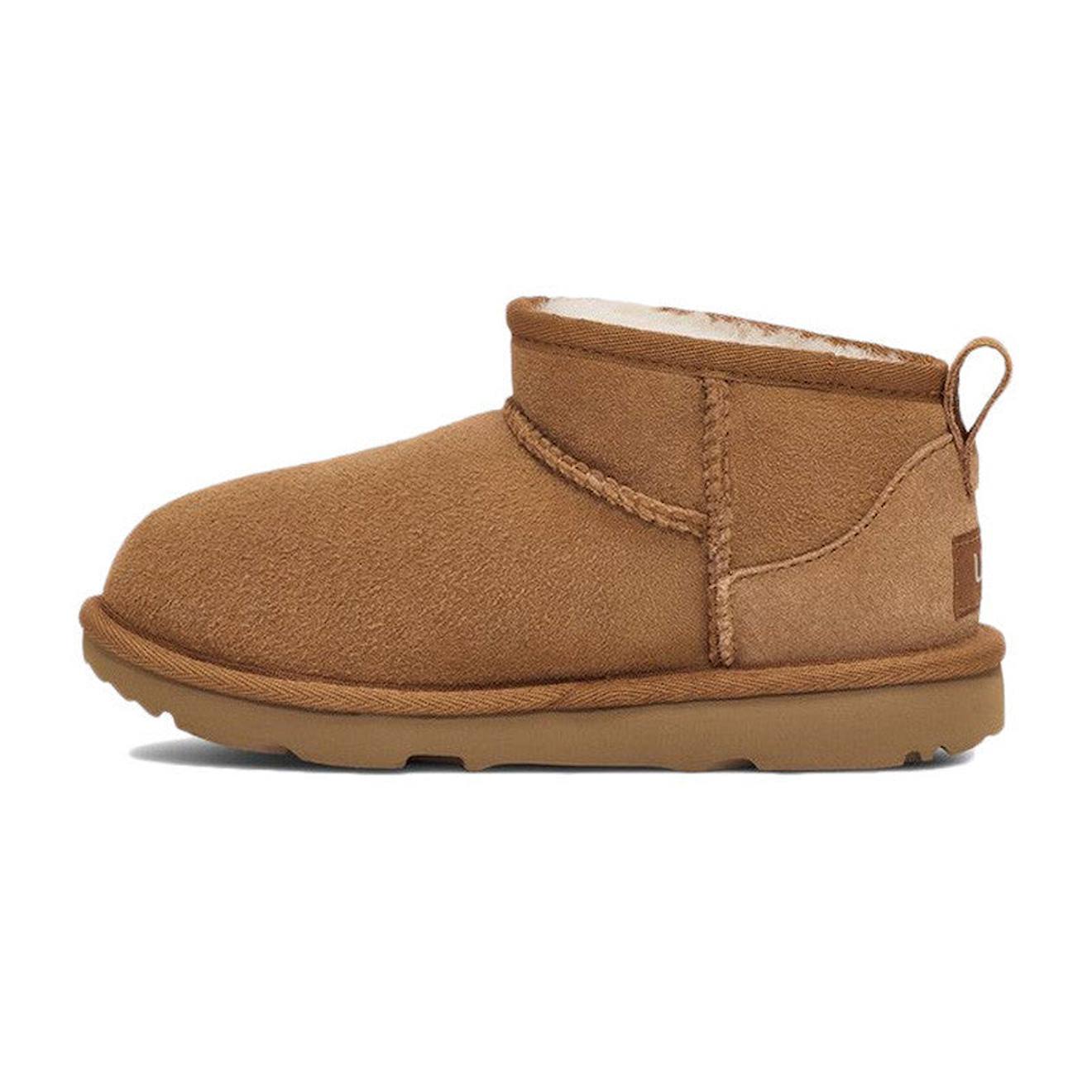 Boots Enfant En Daim Marron Fonc 118 €