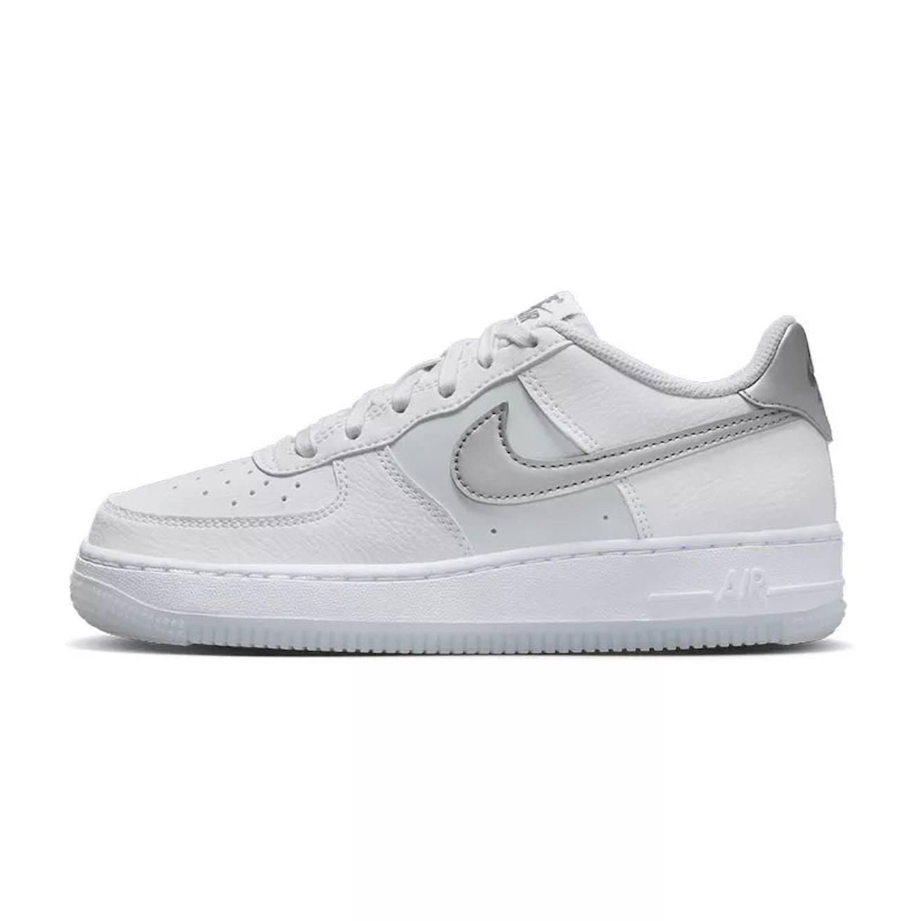 Baskets Enfant En Cuir Blancgris 76 €