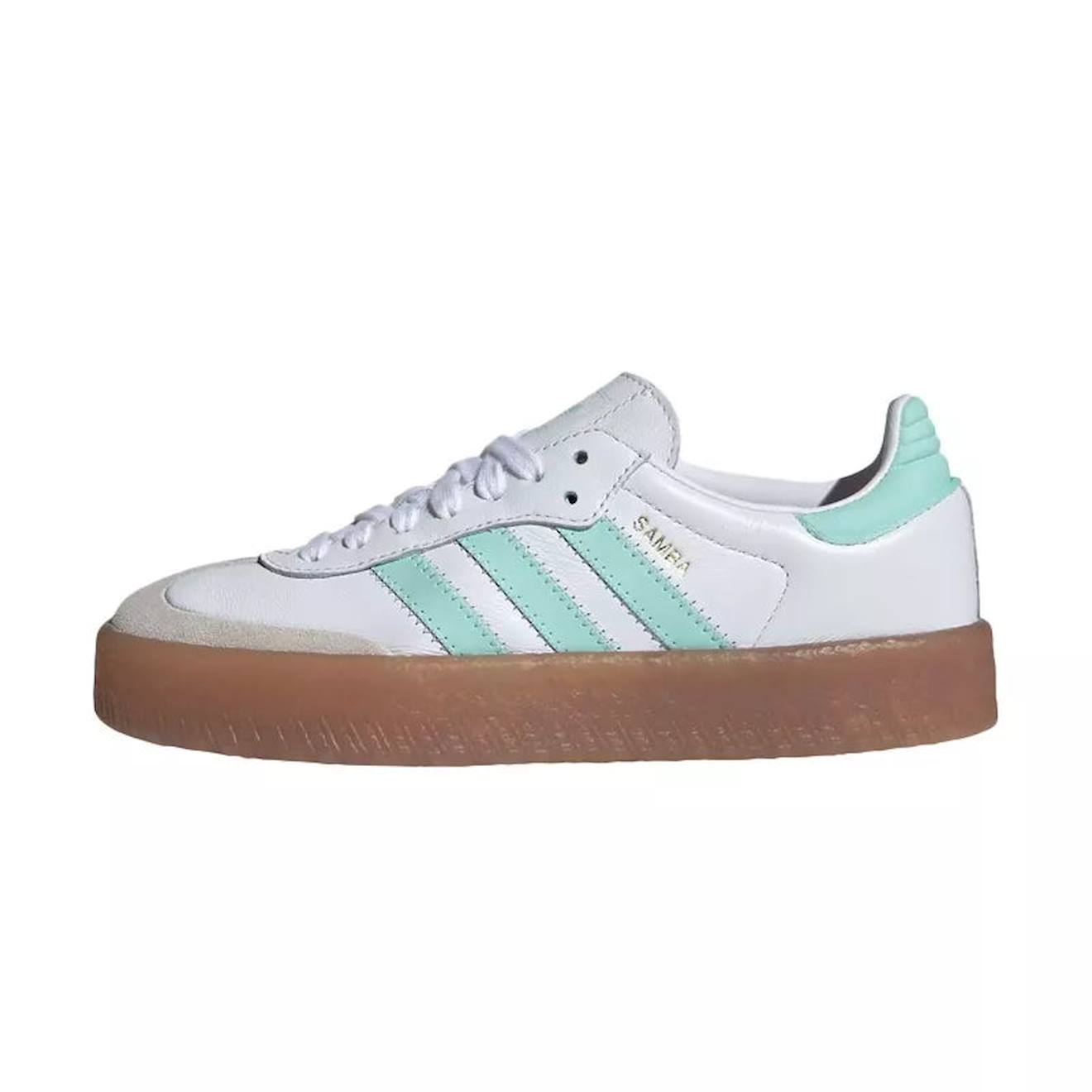 Baskets Enfant En Cuir Blancvert 65 €