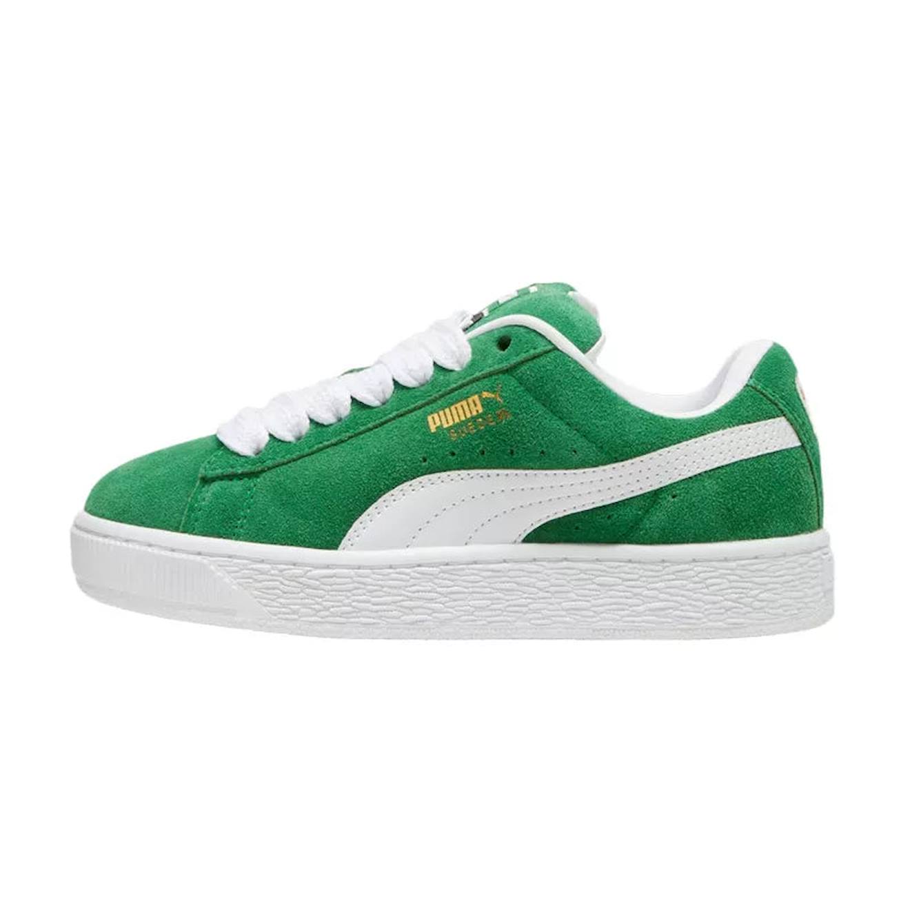 Baskets Enfant En Daim Vert Blanc 46 €