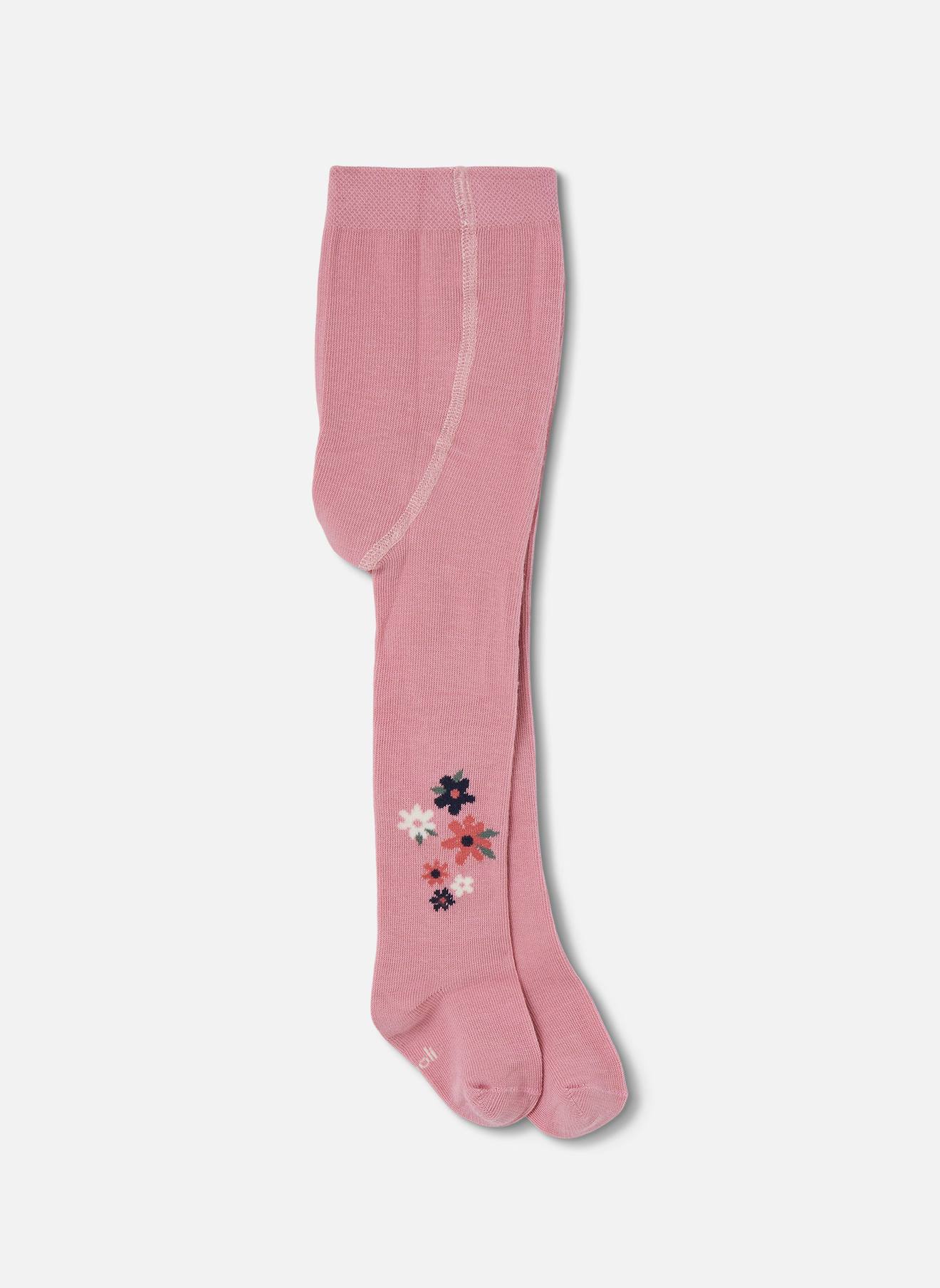 Collant Imprim De Fleurs Pink 13$
