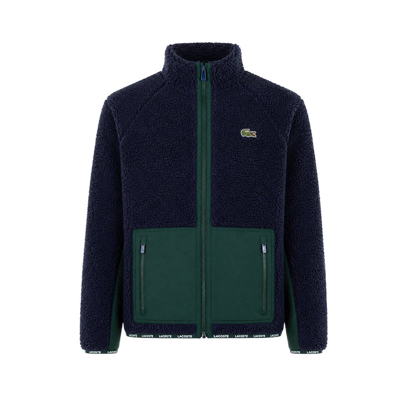Veste De Survêtement Garçon Bleu Marine, Vert