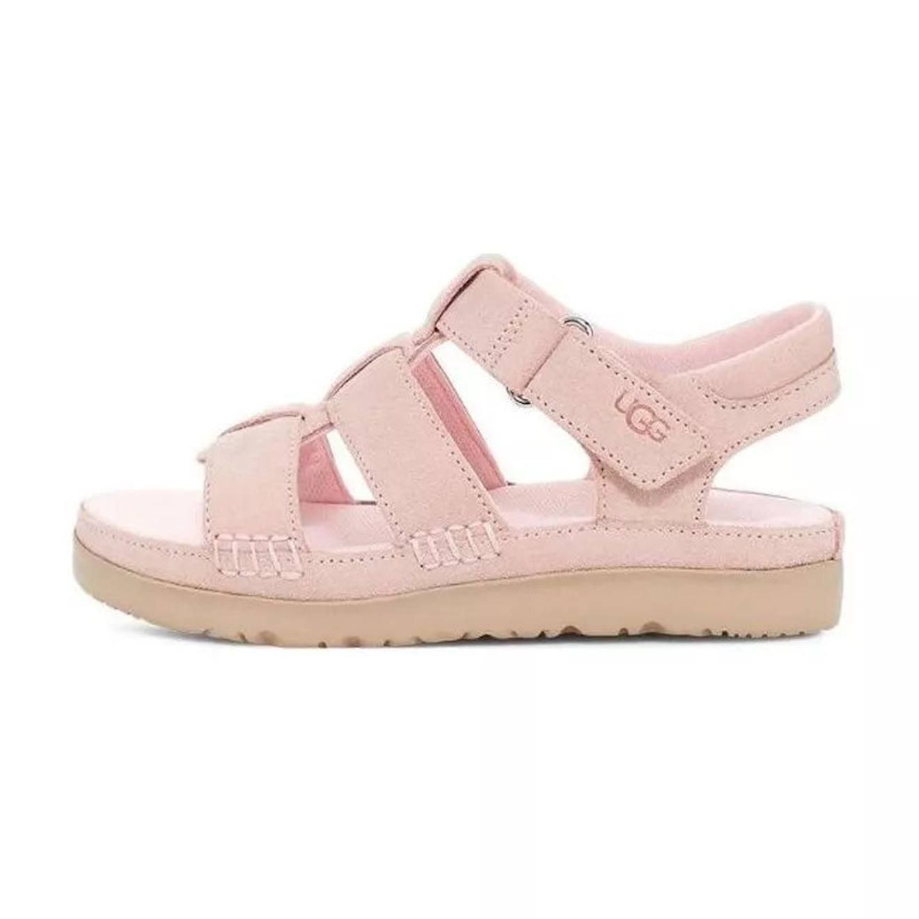Sandales Enfant En Cuir Rose Clair 54$