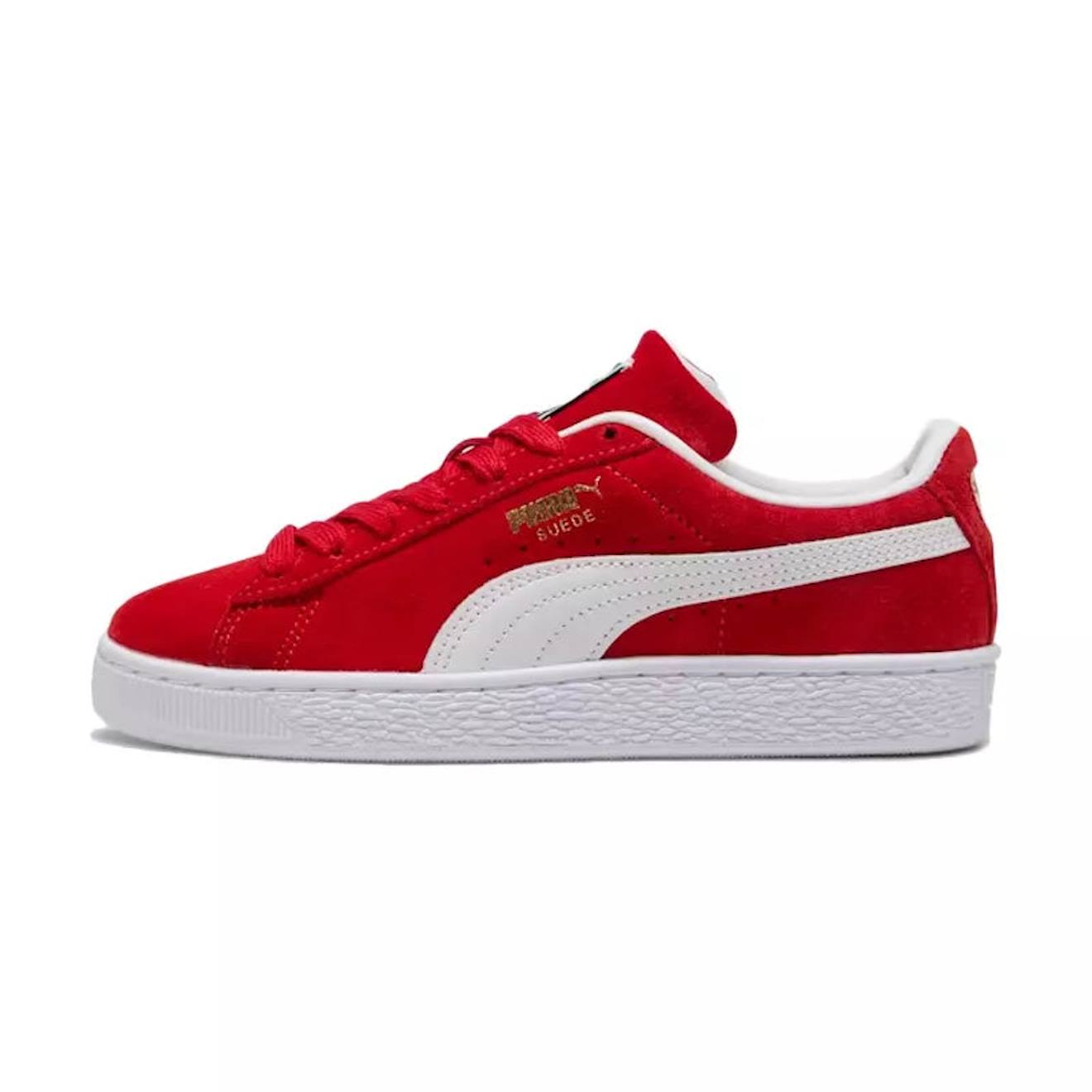Baskets Enfant En Daim Rouge Blanc 43 €
