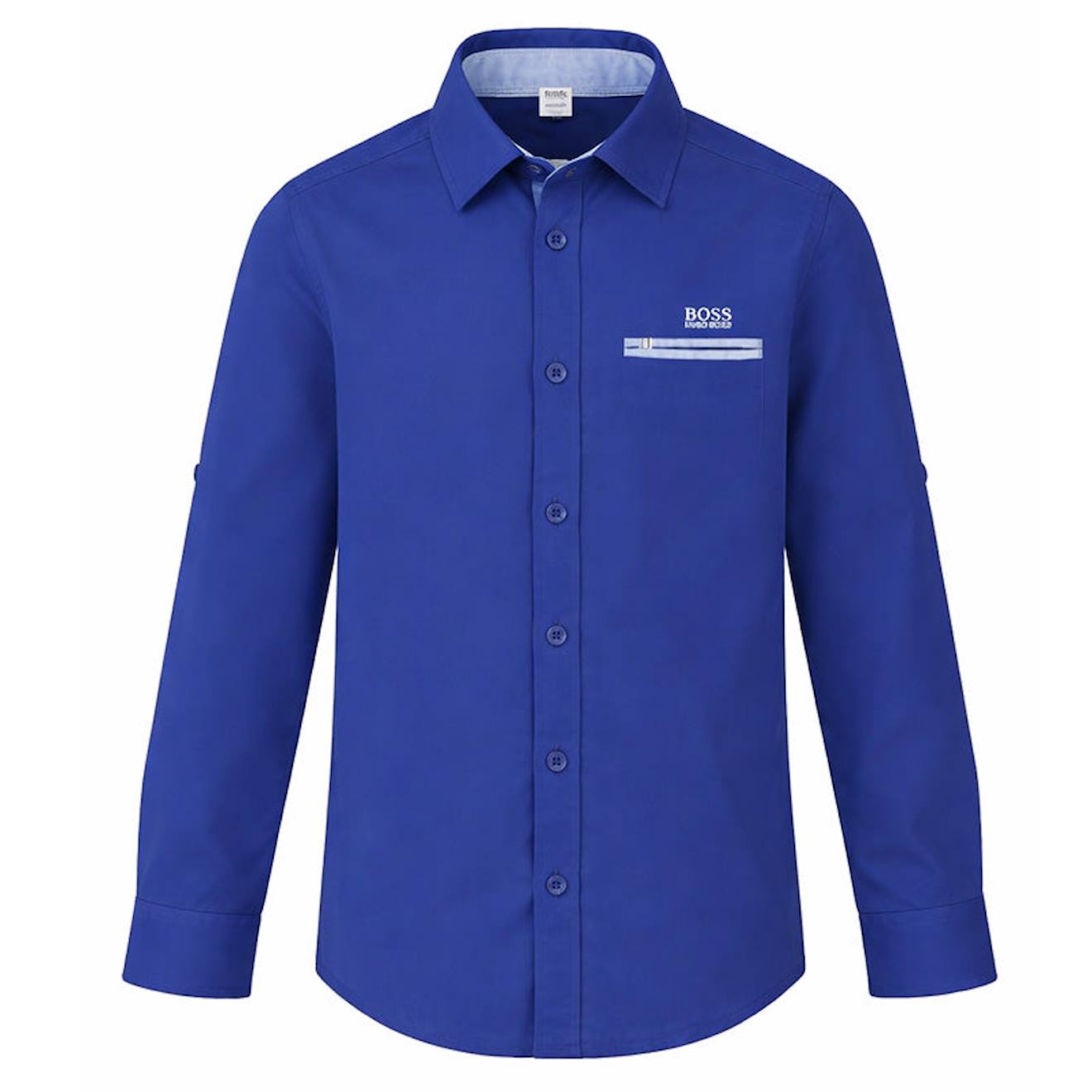 Chemise Enfant En Coton Bleu Marine 52 €