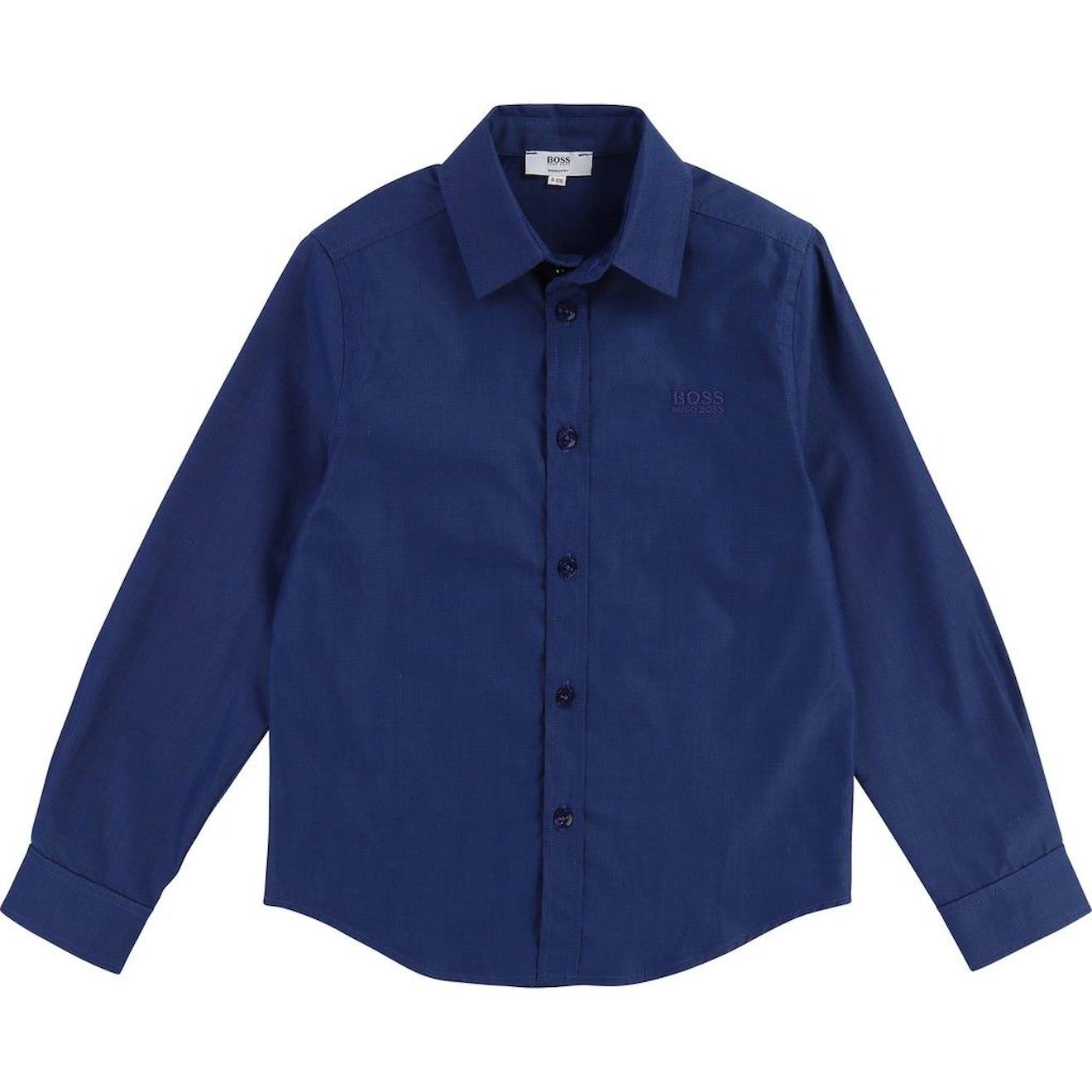 Chemise Enfant En Coton Bleu Marine 41 €