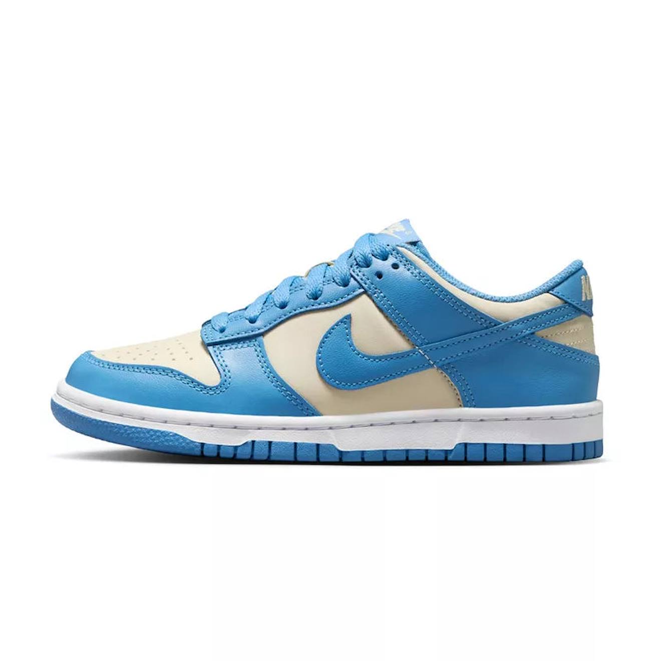Baskets Enfant En Cuir Bleu Blanc Beige 76 €